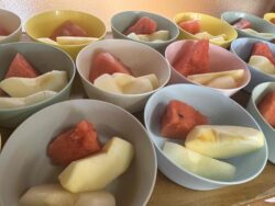 おやつ～梨・りんご・スイカ🍉～