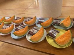 おやつ～メロン&チョコパイ～