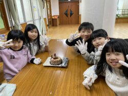 今年最後のおやつの日～クリスマスバアム～