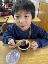 おやつ～ぶどうゼリー&ポリッピー～