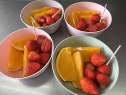 おやつ～いちご&ネーブル～