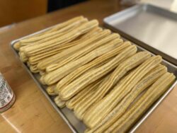 4月27日　おやつ～ポテトチュロ～