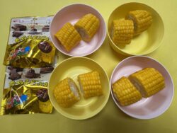 おやつ～とうもろこし🌽&たべっこどうぶつチョコレート～